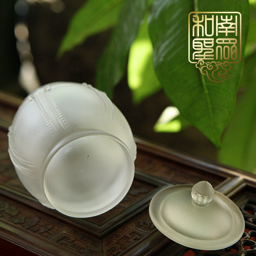 家居佛堂七宝琉璃浮雕莲花贡杯供佛观音白色供水杯大悲水圣水杯