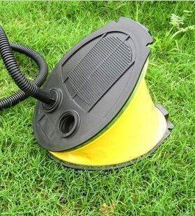 气垫床脚踩充气泵5升高效能脚泵多功能 3气嘴 户外充气床垫打气筒