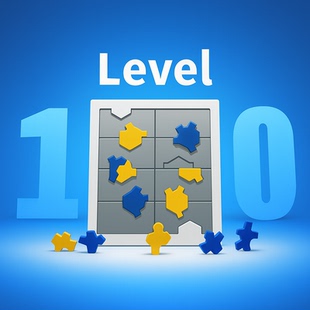 Level 10 gm同款 oleo 20 拼图玩具 puzzle 方块烧脑拼图 度益智