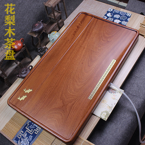 厂家促销广东揭阳茶盘花梨中式