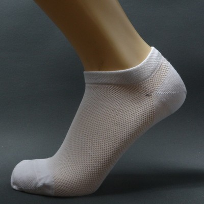 特价款袜子女春夏秋季女士网眼船袜短袜纯棉吸汗透气无骨袜发黄点