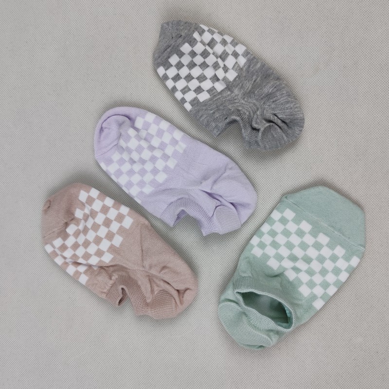 吸汗透气浅口硅胶隐形袜防滑夏季