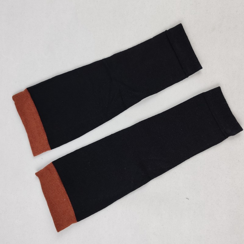 护腿袜套压缩黑色运动健身长筒