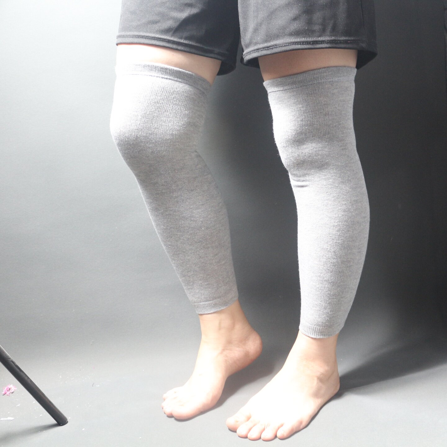 外贸出口单护膝盖护套保暖睡觉棉混夏季空调房老寒腿小腿袜套女款,女士内衣/男士内衣/家居服,长筒袜,淘宝优惠券,粉丝福利购,淘宝优惠卷