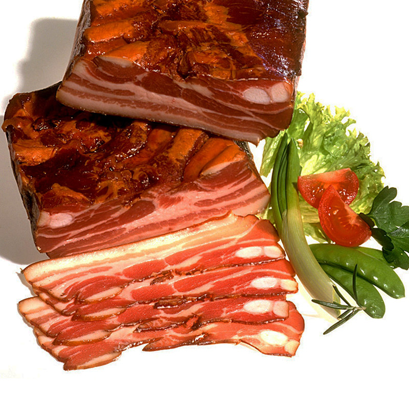 Beretta Pancetta 雨润 意式烟熏腊五花火腿 整培根 烟熏火腿整块图片