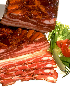 Beretta Pancetta 雨润 意式烟熏腊五花火腿 整培根 烟熏火腿整块