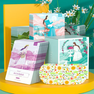 100片新品 蒸汽眼罩热敷缓解眼疲劳睡眠眼贴淡化黑眼圈足疗采耳spa