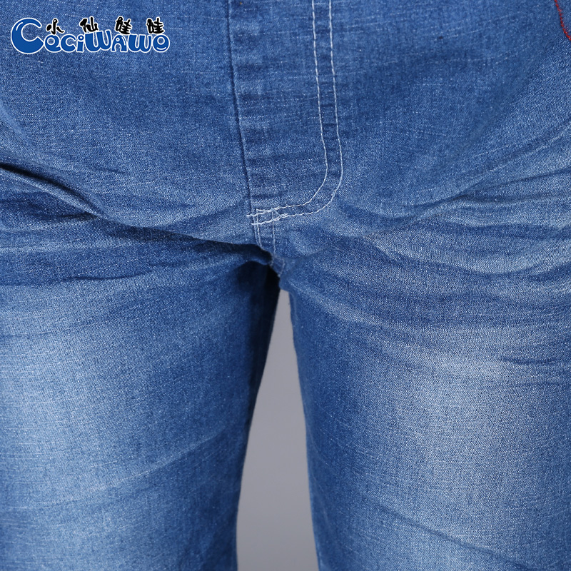 Pantalon garcon CECIWAWO NJHS005 en toile - Ref 2054103 Image 5