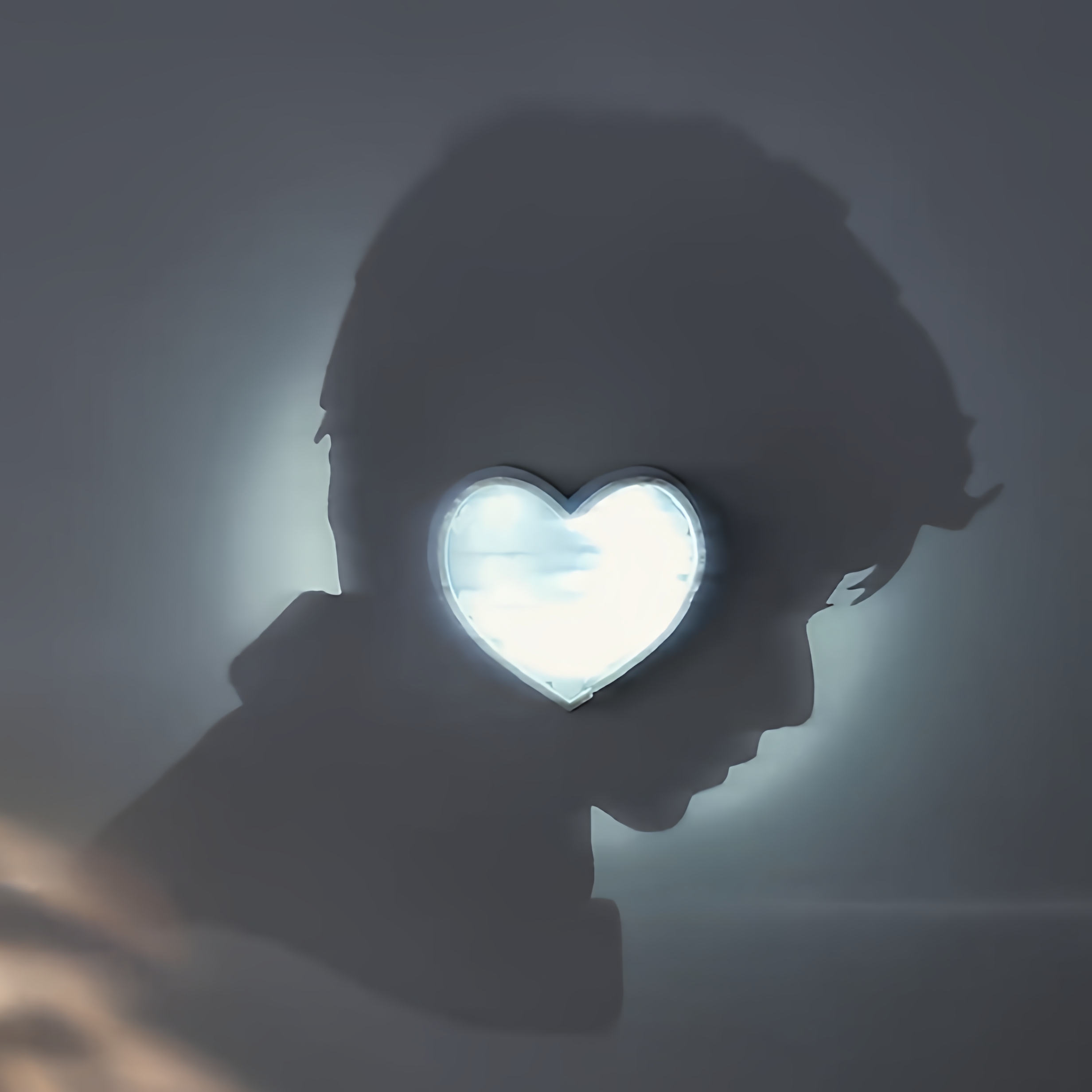 王源侧脸投影创意立体光影小夜灯氛围灯装饰壁灯光影互动