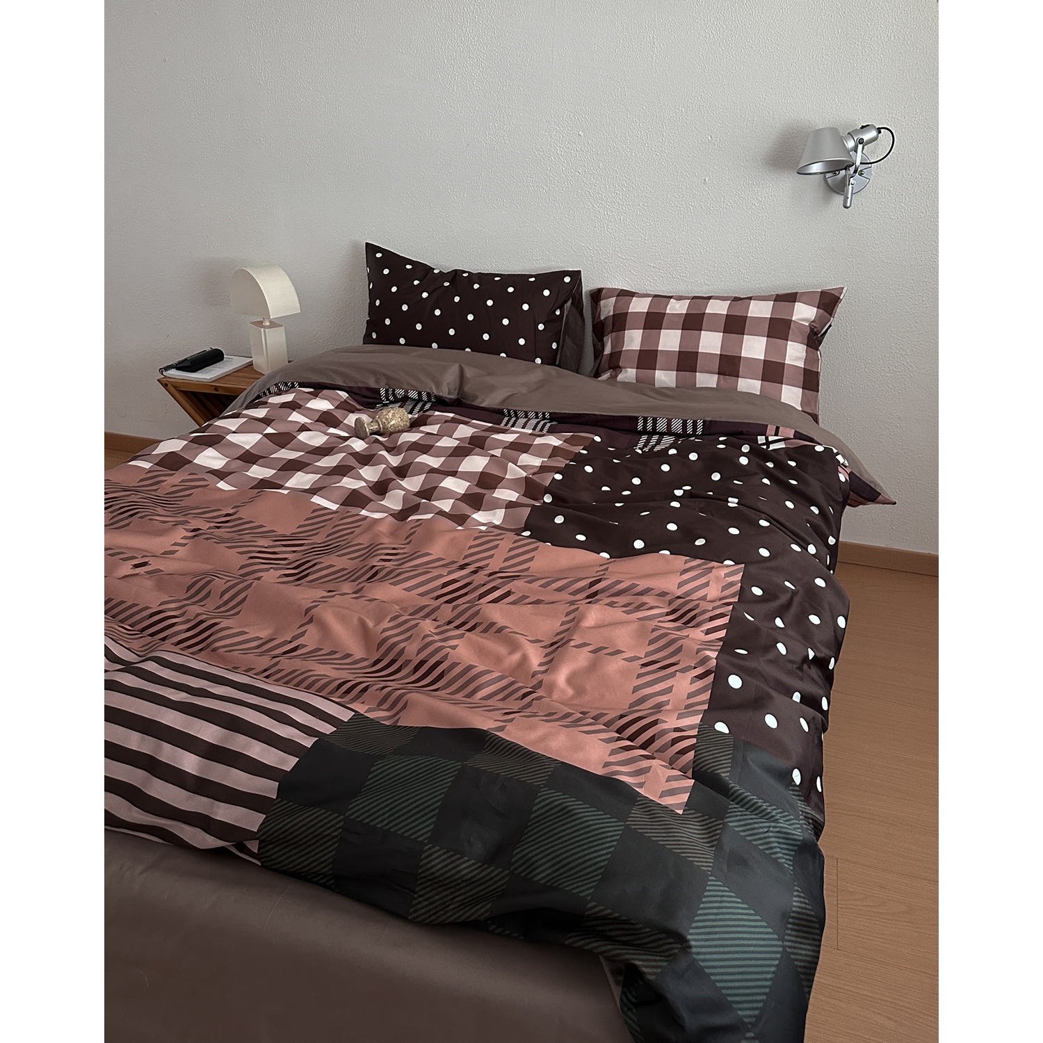 高端长绒棉50s中古复古风床上四件套纯棉全棉床单被套床笠款床品