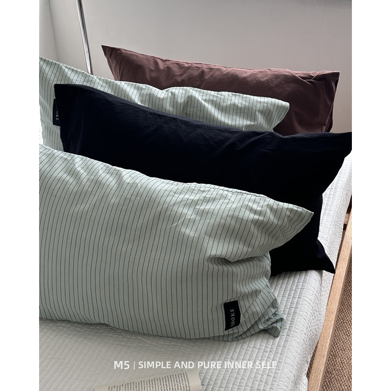 简约单品纯棉全棉枕套