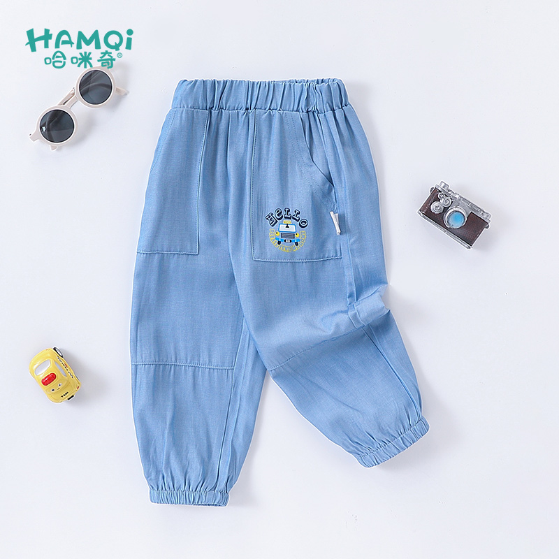 男童夏季新款卡通休闲裤