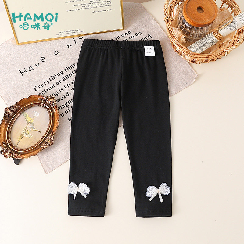 女童裤子秋季新款2025小儿童黑色外穿打底裤宝宝百搭休闲裤长裤潮,童装/婴儿装/亲子装,裤子,淘宝优惠券,粉丝福利购,淘宝优惠卷