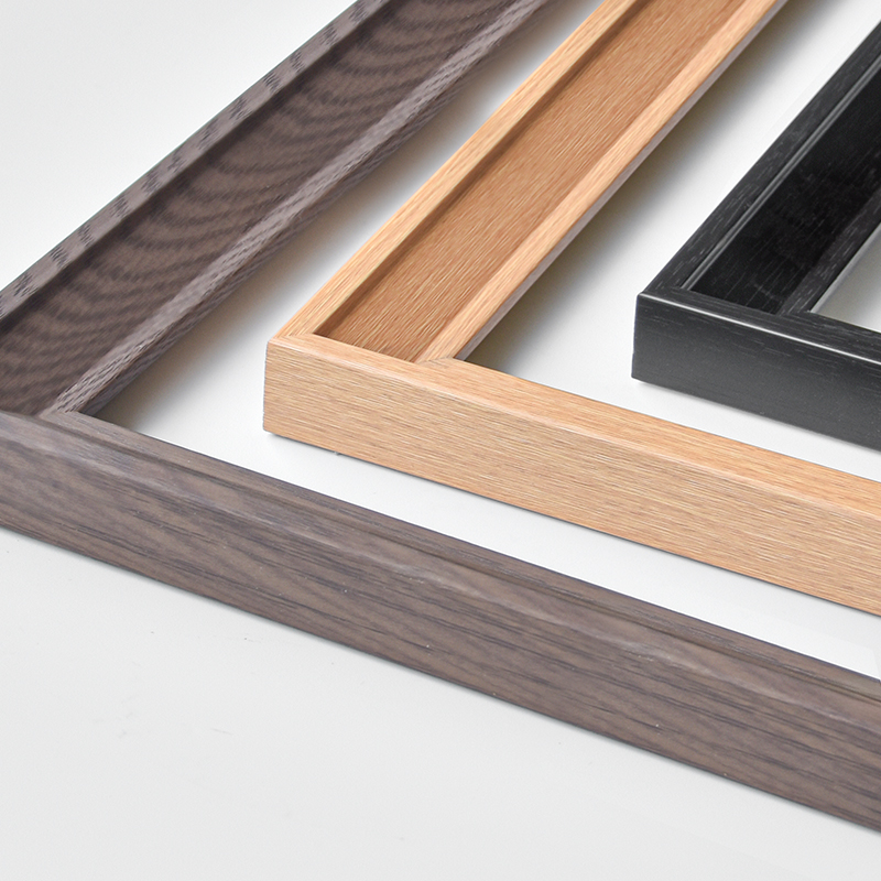 pvc非实木相框镜框装饰条边框油画框广告海报定制十字绣发泡壁画