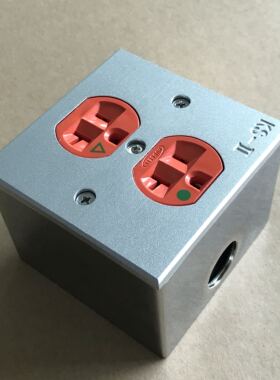 美国荷宝IG8300磷青铜美标电源插座86型排插底盒音响墙插