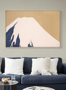 日式风宾馆民宿客厅装饰画