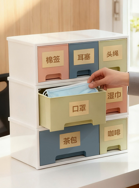 酒店前台百宝箱收纳盒多格式宾馆民宿房房卡分类抽屉式整理放置盒