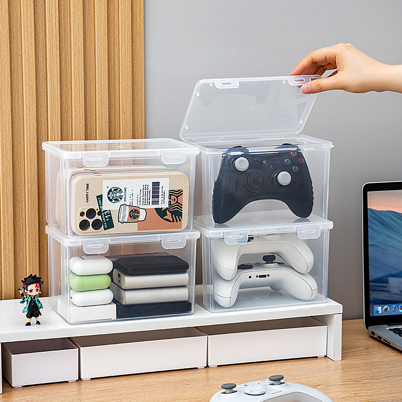 游戏手柄支架switch任天堂ps5桌面收纳盒xbox相机配件鼠标置物架