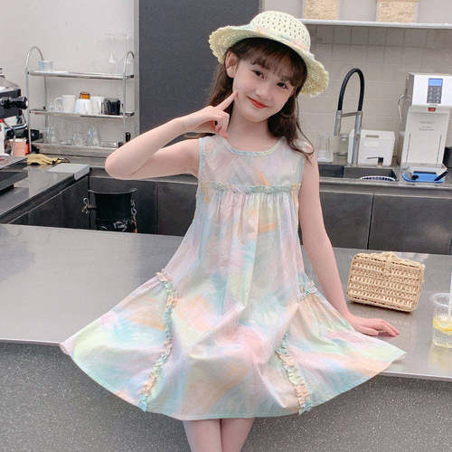 NEXTAINI女童夏季连衣裙