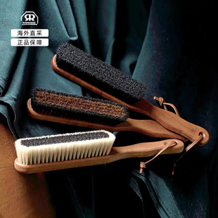 德国制Redecker长柄羊毛刷衫 大衣除尘刷猪鬃防毛球家用衣服护理刷