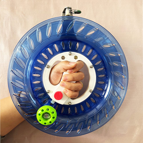 小型轻松专业放飞工具静音手握轮