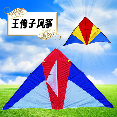 王侉子三角风筝成人高档伞布