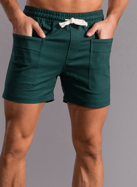 2024新款 休闲短裤男潮 大口袋三分裤男 四分裤 潮牌中裤 工装裤