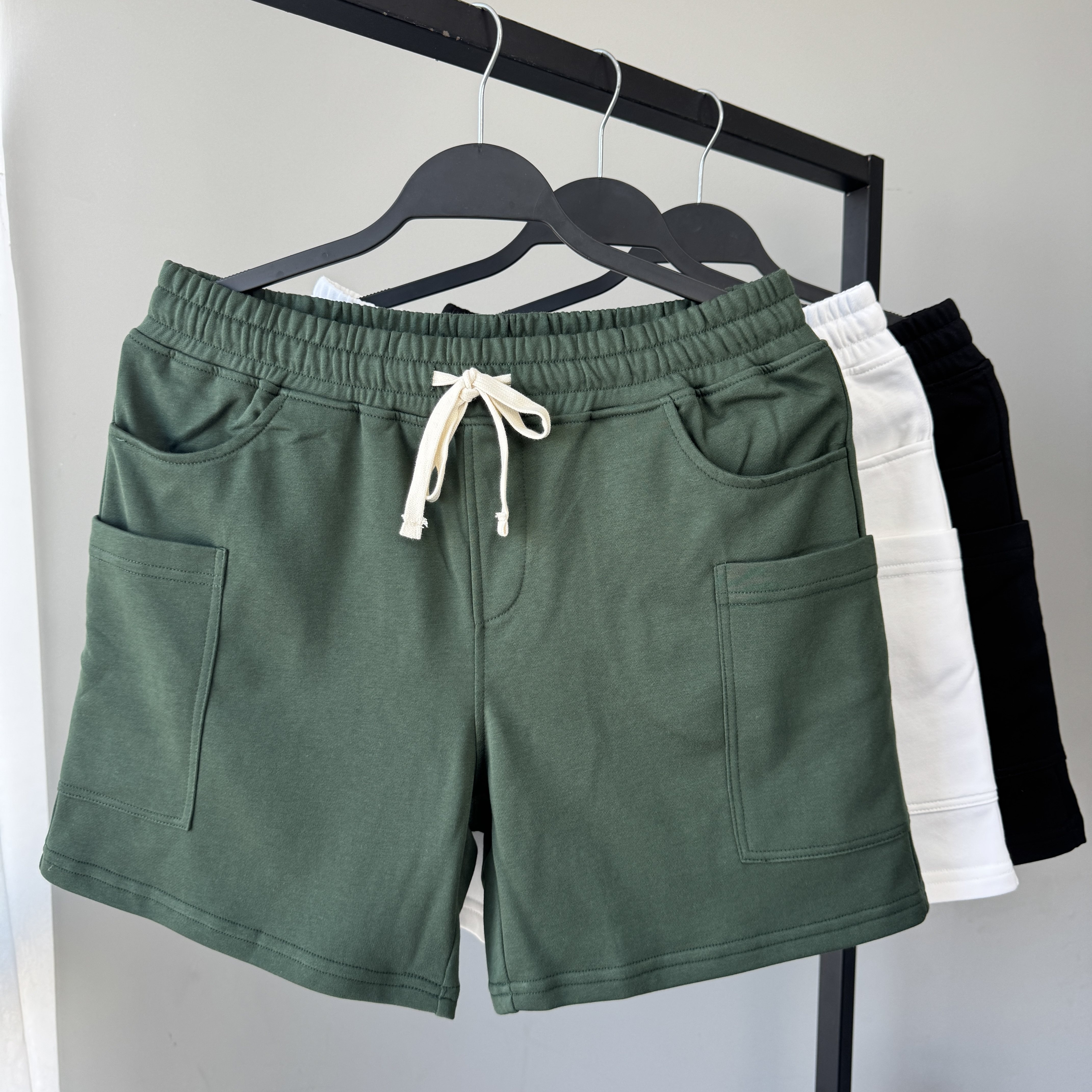 工装短裤男士青年运动短裤3分裤 外穿训练跑步三分裤跑步健身短裤