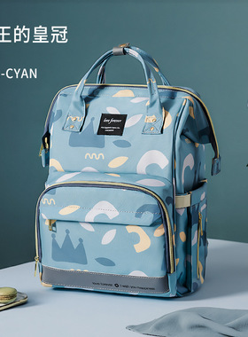 2024新款妈咪包大容量双肩包母婴背包户外多功能妈妈包宝妈带娃包