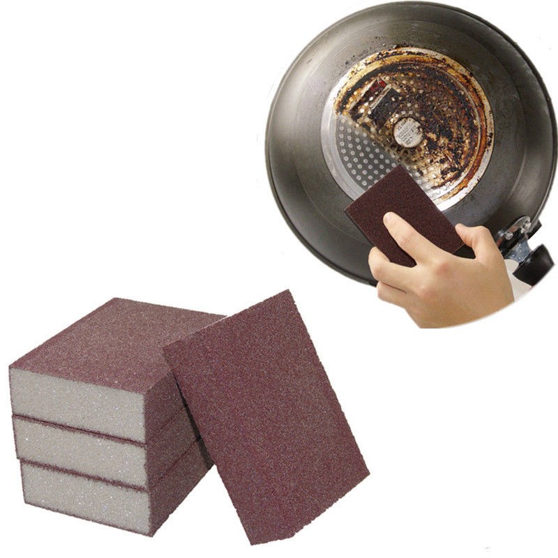 厨房用品家用创意海绵清洁刷擦洗锅底魔力擦除垢神器小百货