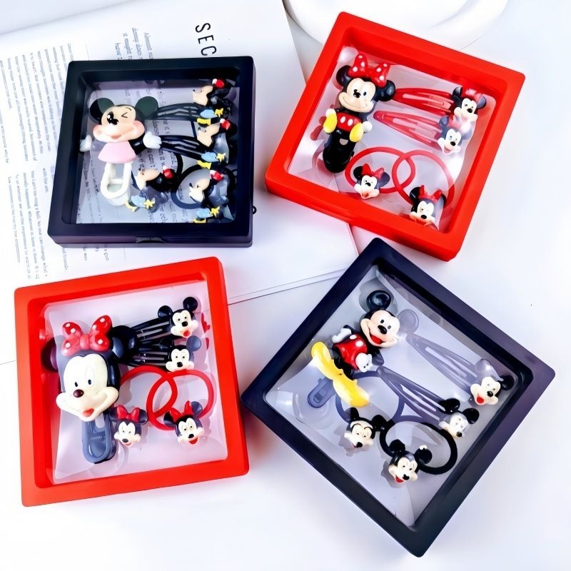 多巴胺彩色发夹儿童可爱糖豆边夹女孩刘海碎发小夹子女童发卡发饰