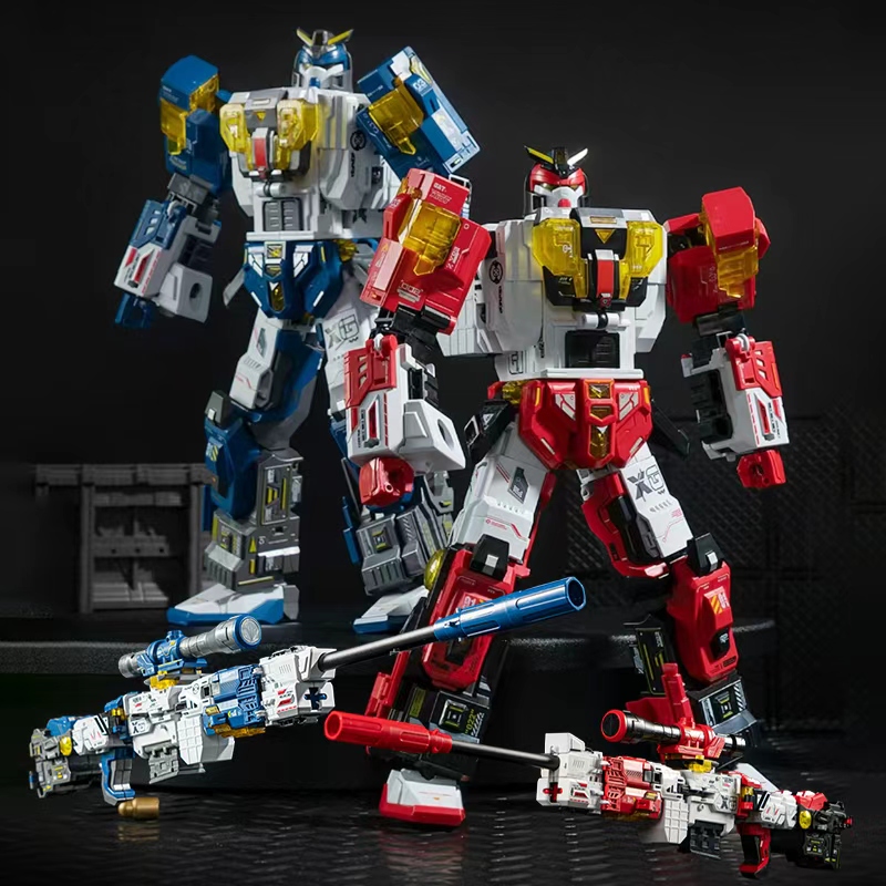 变形机器人狙击枪可发射软弹玩具