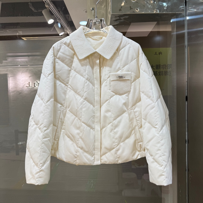 欧洲站2025年冬装新款休闲羽绒服