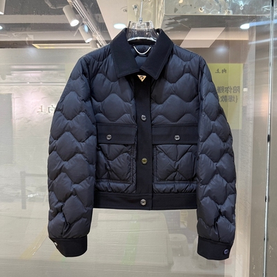 短款白鹅绒羽绒服女2025年冬装