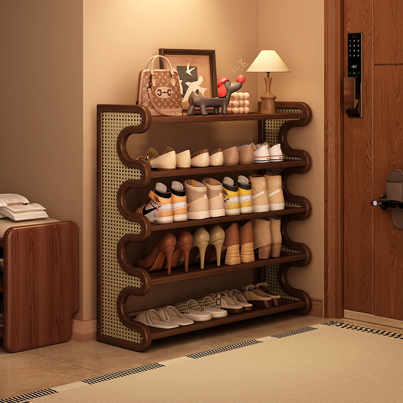 鞋架子门口多层大容量家用客厅收纳架入户门出租屋好物简易窄鞋柜