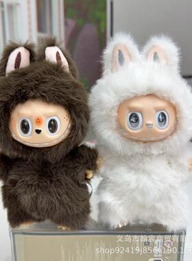 爆款三代毛绒公仔娃娃挂件潮玩礼物大首领小天使盲盒钥匙扣