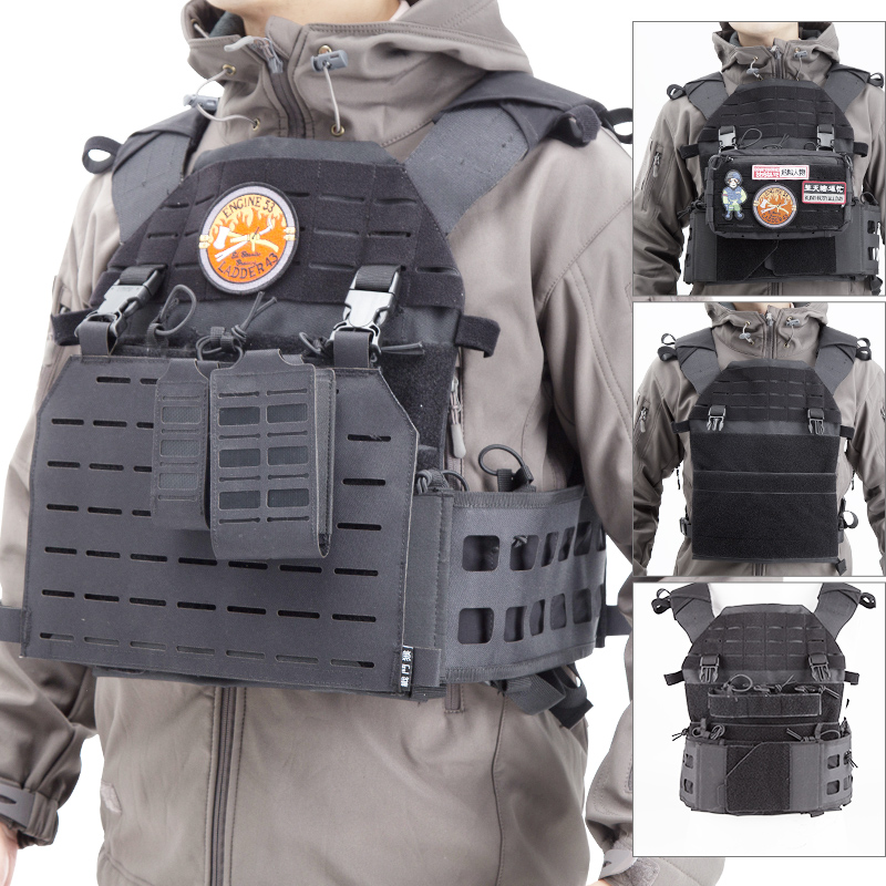 马甲战斗蜂窝负重体能训练户外