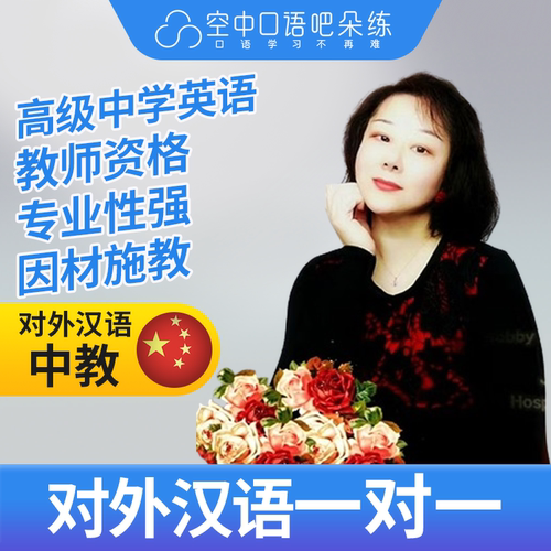 K对外汉语鑫鑫老师普通话1对1网课 25分 高级中学英语教师资格