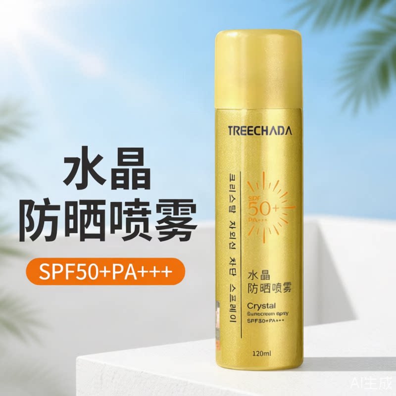TREECHADA防晒喷雾SPF50+防水