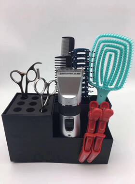 桌面美发防滑垫子美发工具收纳盒