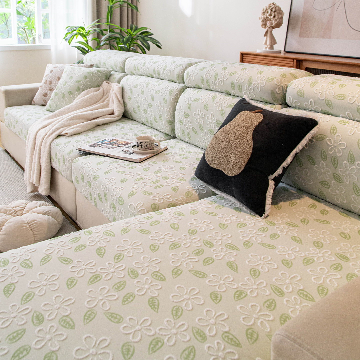 2025新款沙发套罩全包万能笠防猫抓四季通用型弹力沙发笠套保护罩,居家布艺,沙发套,淘宝优惠券,粉丝福利购,淘宝优惠卷