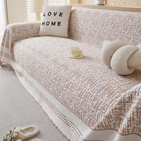 2025 New cool ice silk sofa cover cloth, full coverage, summer mat pad, leather sofa cover, summer sitting cushion thumbnail 2