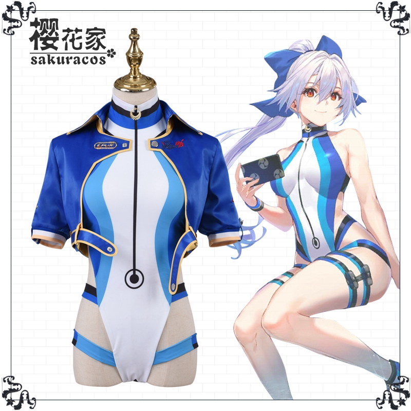 现货fate Grand Order Fgo巴御前cos服泳衣满破cosplay服装 樱花家sakuracos 淘优券
