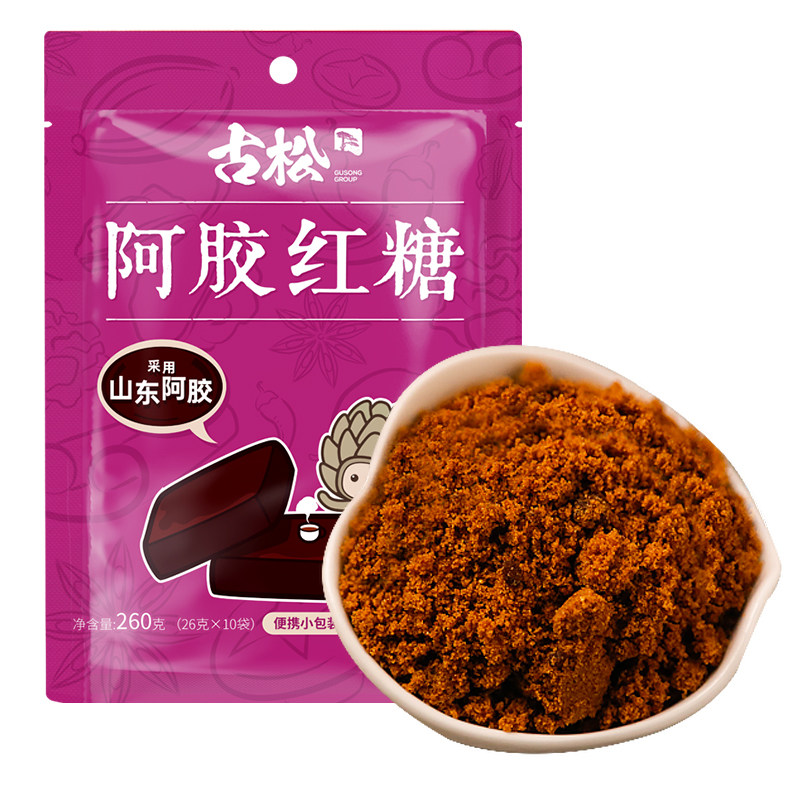 古松阿胶红糖调味女士图片