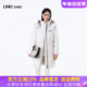 LINCCHIC金羽杰2023冬新款 防风保暖加厚中长款 羽绒服女Y23803206