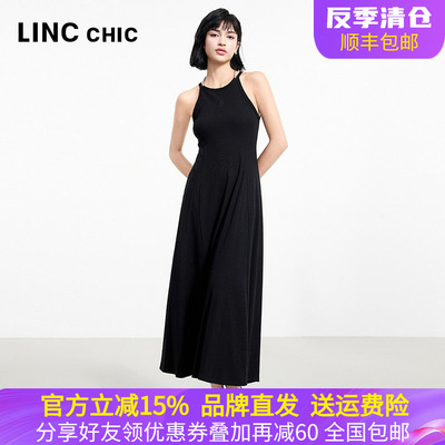 金羽杰夏季连衣裙无袖针织长裙女