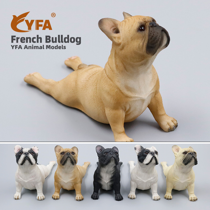 YFA模玩法斗仿真狗模型车载摆件