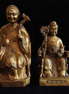 黑老太太黄铜铸造黑妈妈