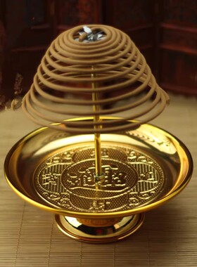 大号合金香插香架香夹盘香架子