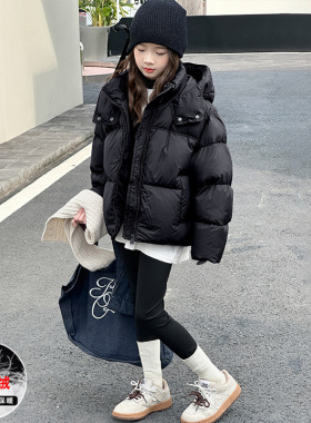 韩国Zentra女童羽绒服冬季加厚儿童白鸭绒外套中大童装时尚韩版潮